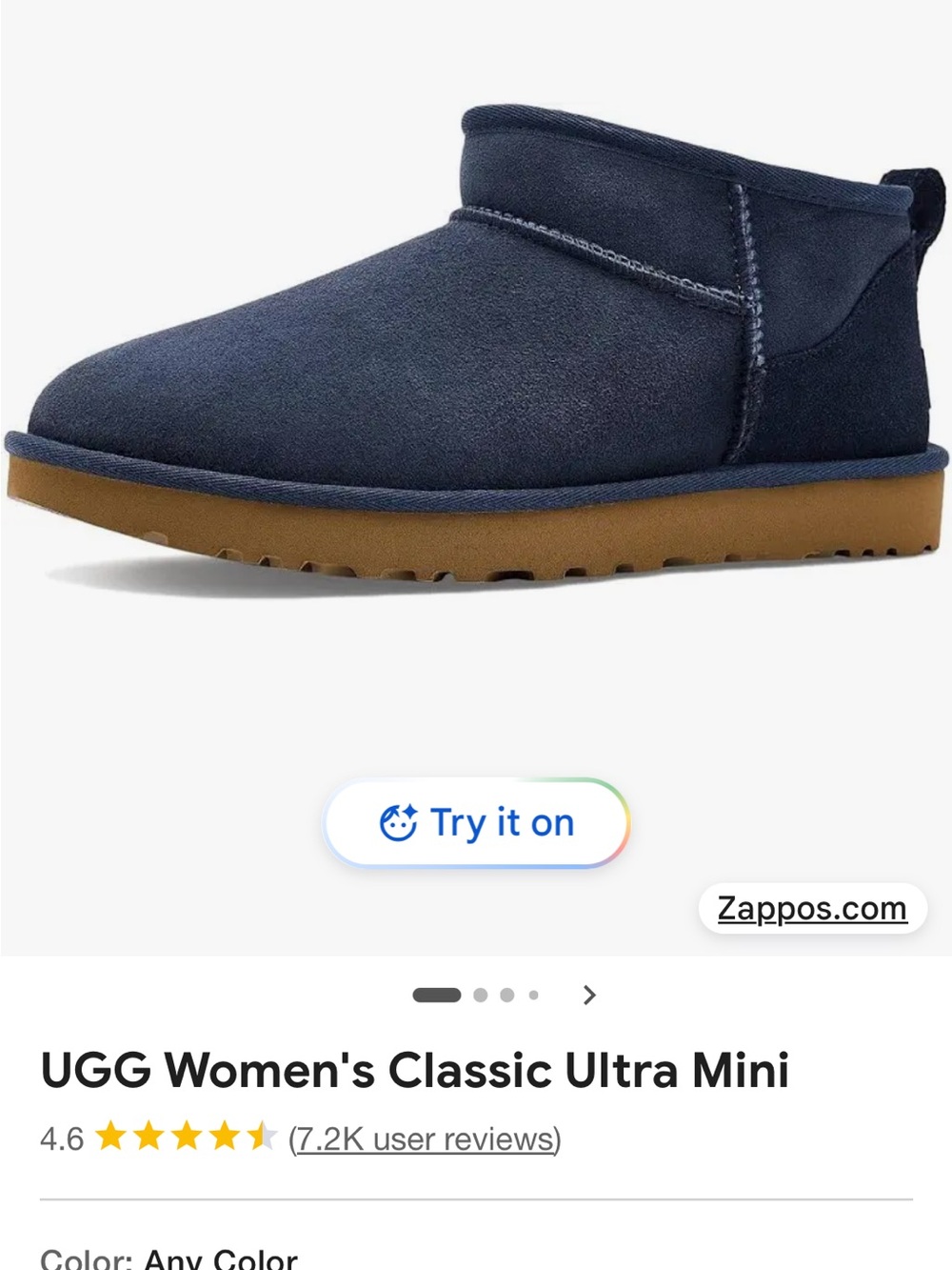 UGG Classic Ultra Mini Kids Boot - Blue